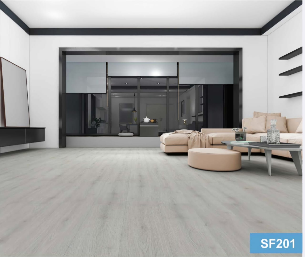 أرضيات سيناتور فاخرة بسمك 8 مم للمنزل والمكتب