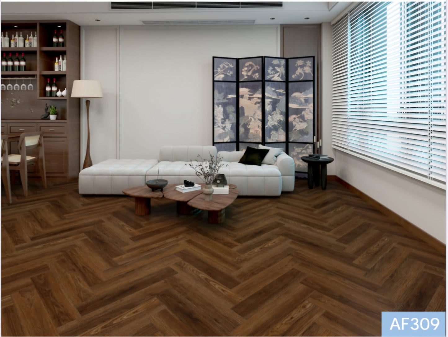 باركيه SPC هرمى ٥ مم