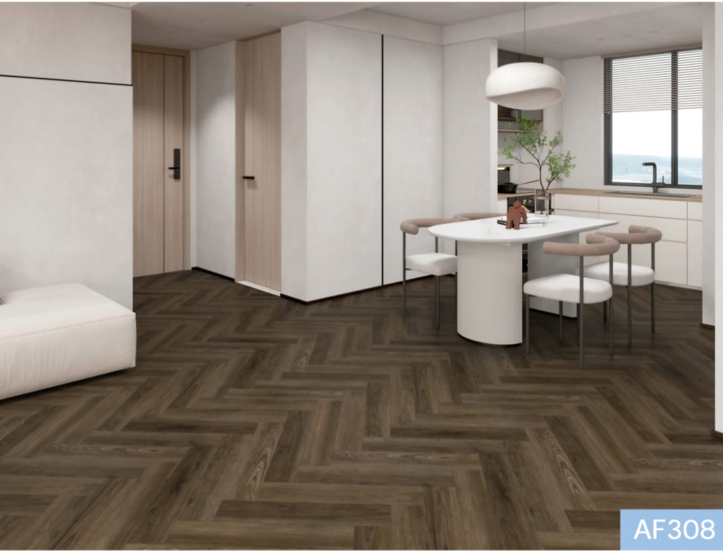 باركيه SPC هرمى ٥ مم