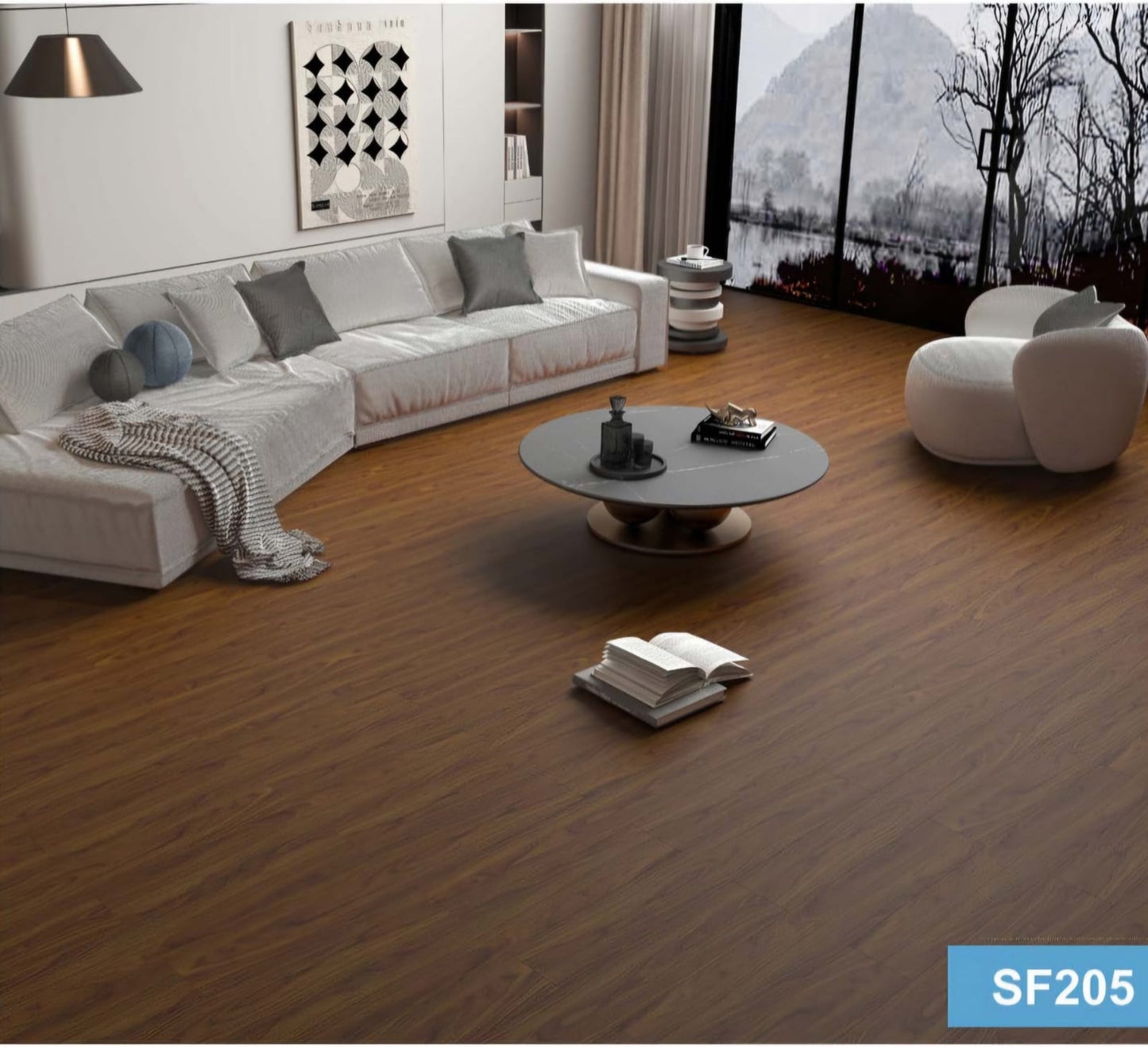 أرضيات سيناتور فاخرة بسمك 8 مم للمنزل والمكتب